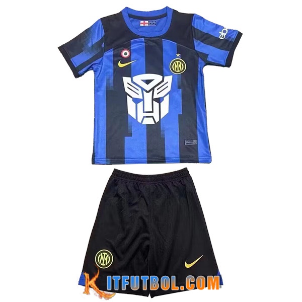 Camisetas De Futbol Inter Milan Ninos Transformers Special Edition 2023/2024