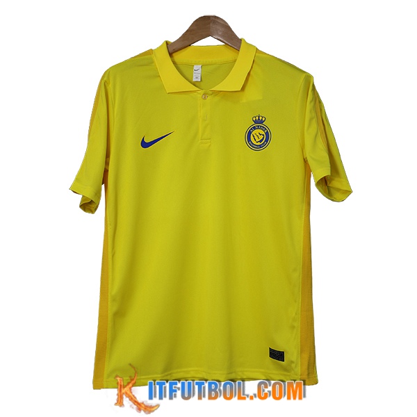 Camiseta Polo Al-Nassr Amarillo 2023/2024