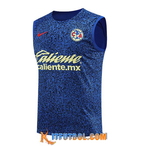 Chalecos De Futbol Club America Azul/Negro/Verde 2024/2025