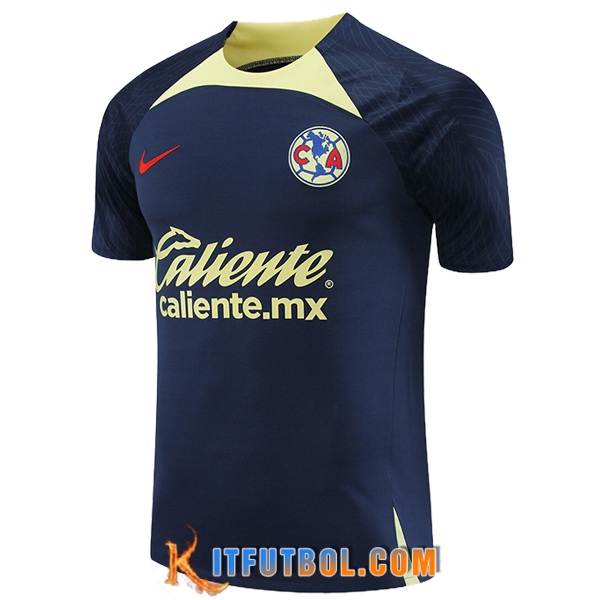 Camiseta Entrenamiento Club America Azul Oscuro 2024/2025