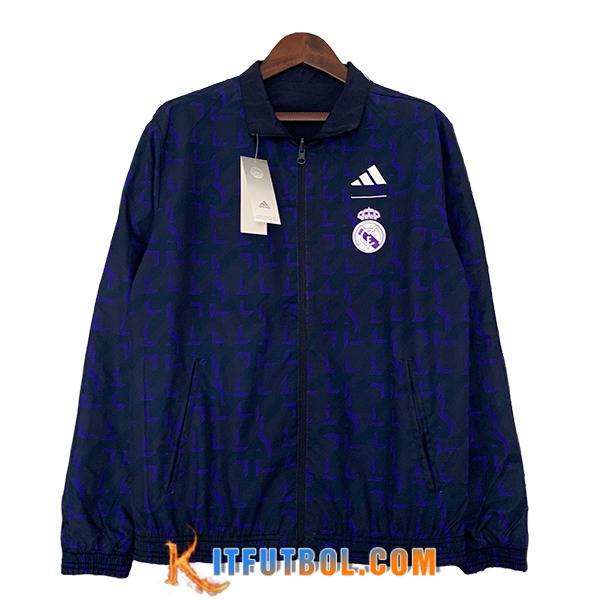Rompevientos Real Madrid Azul Oscuro 2023/2024
