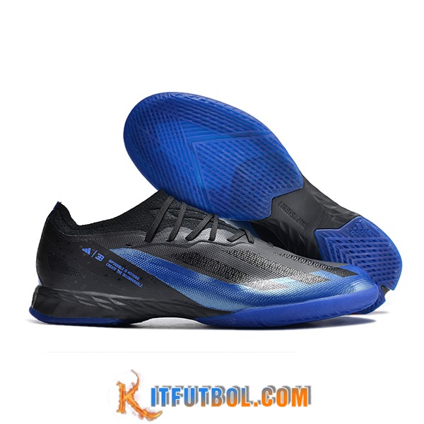 Adidas Botas De Fútbol X CRAZYFAST.1 IC BOOTS Negro/Azul