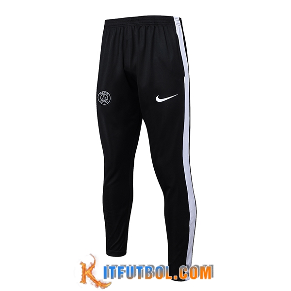 Pantalon Entrenamiento PSG Negro/Blanco 2023/2024