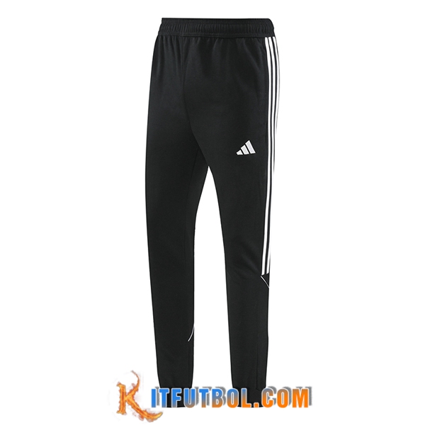 Pantalon Entrenamiento Adidas Negro/Blanco 2023/2024