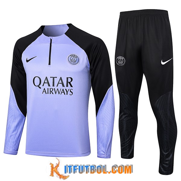 Chandal Equipos De Futbol PSG Violeta/Negro 2023/2024