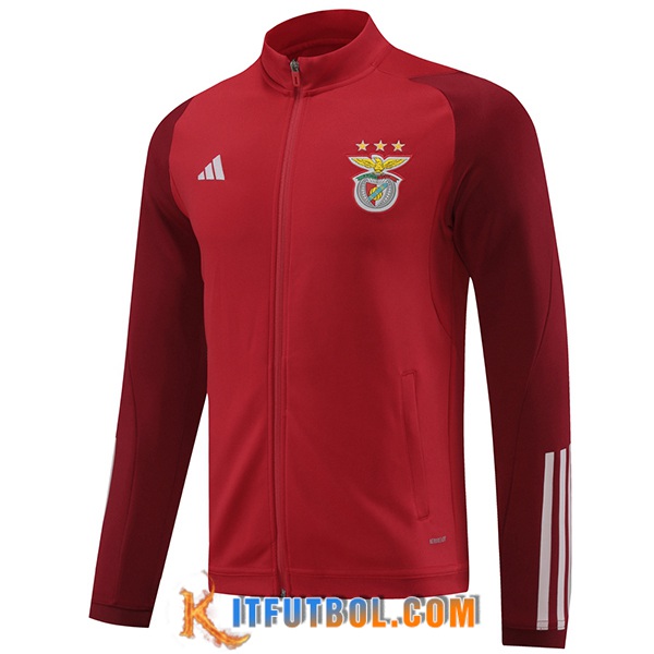 Chaquetas Futbol Benfica Rojo 2023/2024