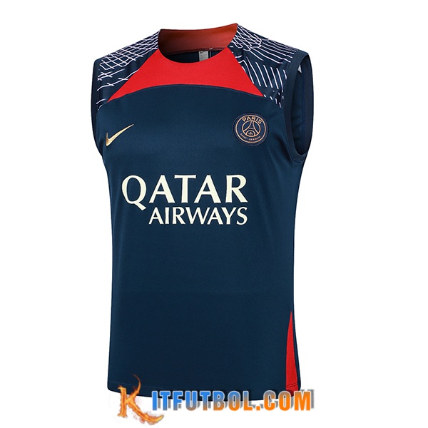 Chalecos De Futbol PSG Azul Oscuro 2024/2025