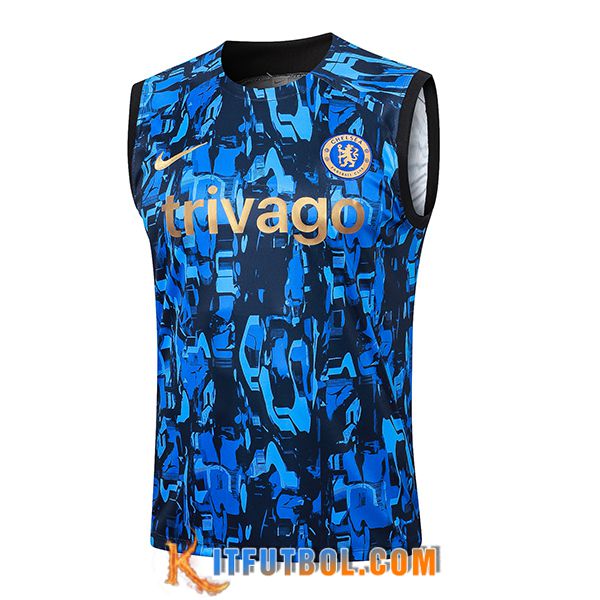 Chalecos De Futbol FC Chelsea Azul/Negro 2024/2025