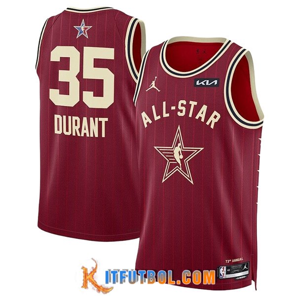 Camisetas American All-Star (DURANT #35) 2024/25 Rojo