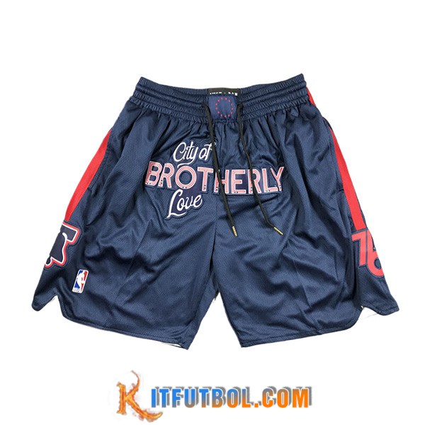 Cortos NBA Philadelphia 76ers 2024/25 Azul/Rojo
