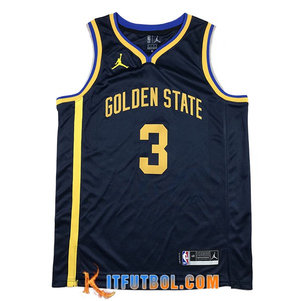 Camisetas Golden State Warriors (PAUL #3) 2024/25 Azul Oscuro