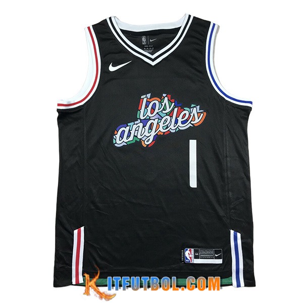 Camisetas Los Angeles Clippers (HARDEN #1) 2024/25 Negro