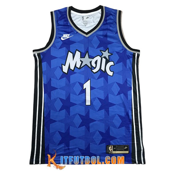 Camisetas Orlando Magic (HARDAWAY #1) 2024/25 Azul/Negro/Blanco