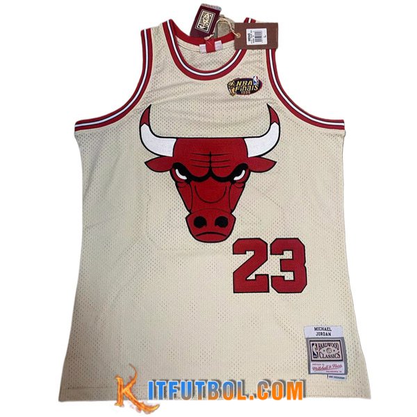 Camisetas Chicago Bulls (JORDAN #23) 2024/25 Blanco/Rojo