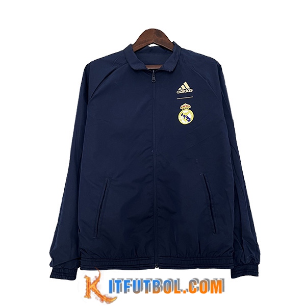 Rompevientos Real Madrid Azul Oscuro 2024/2025
