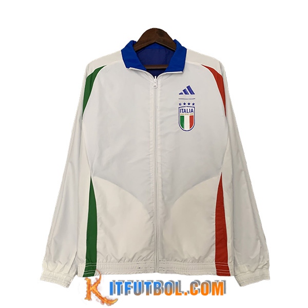 Rompevientos Italia Blanco/Verde/Rojo 2023/2024