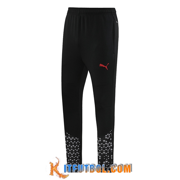Pantalon Entrenamiento AC Milan Negro 2024/2025