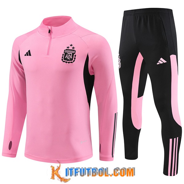 Chandal Equipos De Futbol Argentina Rosa/Negro 2024/2025