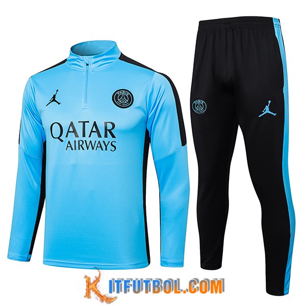 Chandal Equipos De Futbol Jordan PSG Azul/Negro 2024/2025