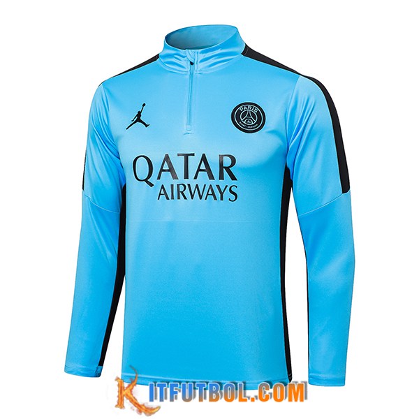 Sudadera De Entrenamiento Jordan PSG Azul/Negro 2024/2025