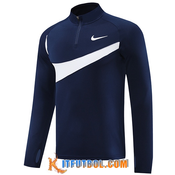Sudadera De Entrenamiento Nike Azul/Blanco 2024/2025