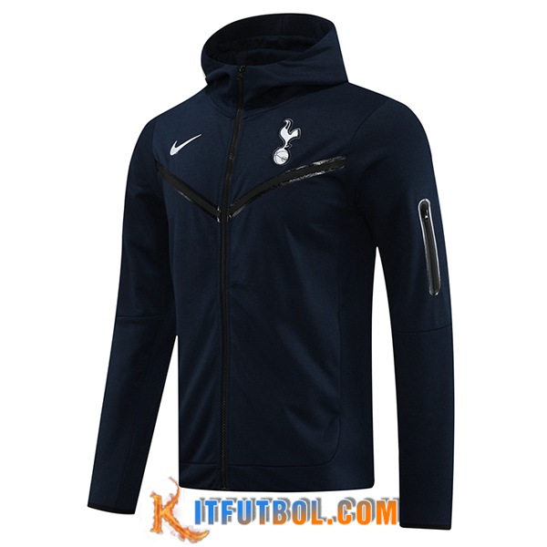 Chaqueta Con Capucha Tottenham Hotspur Negro 2024/2025