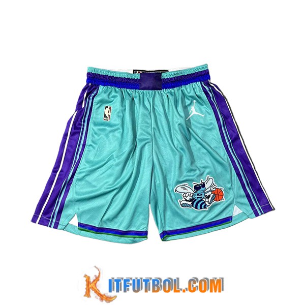 Cortos NBA Charlotte Hornets 2024/25 Azul