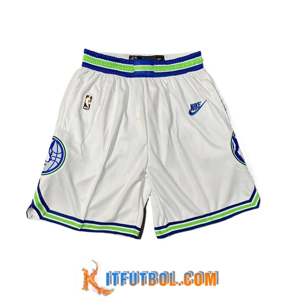 Cortos NBA Minnesota Timberwolves 2024/25 Blanco/Verde