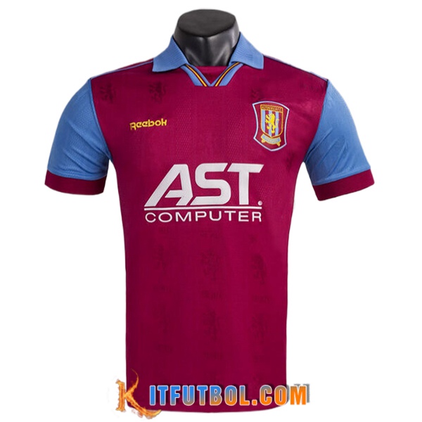 Camisetas De Futbol Aston Villa Retro Primera 1995/1997