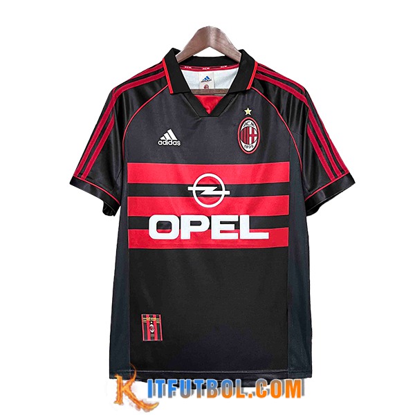 Camisetas De Futbol AC Milan Retro Tercera 1998/1999