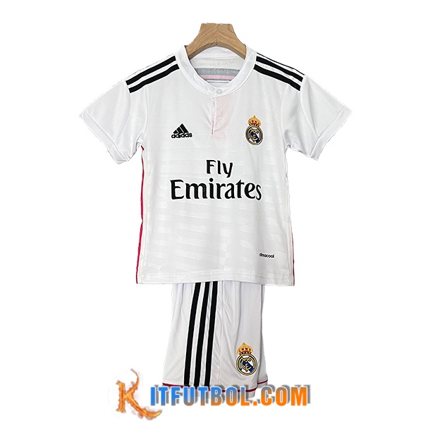 Camisetas De Futbol Real Madrid Retro Ninos Primera 2014/2015