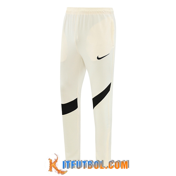 Pantalon Entrenamiento Nike Beige/Negro 2024/2025