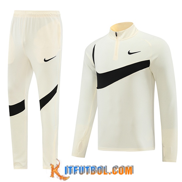 Chandal Equipos De Futbol Nike Beige/Negro 2024/2025