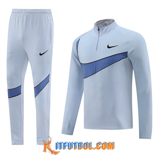 Chandal Equipos De Futbol Nike Gris/Azul 2024/2025