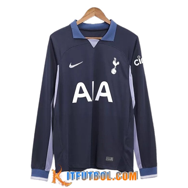 Camisetas De Futbol Tottenham Hotspurs Segunda Manga Largas 2023/2024