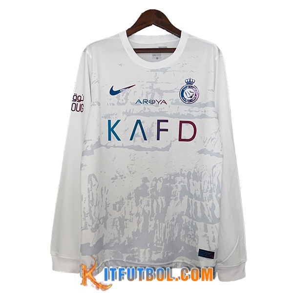Camisetas De Futbol Al-Nassr Segunda Manga Largas 2023/2024