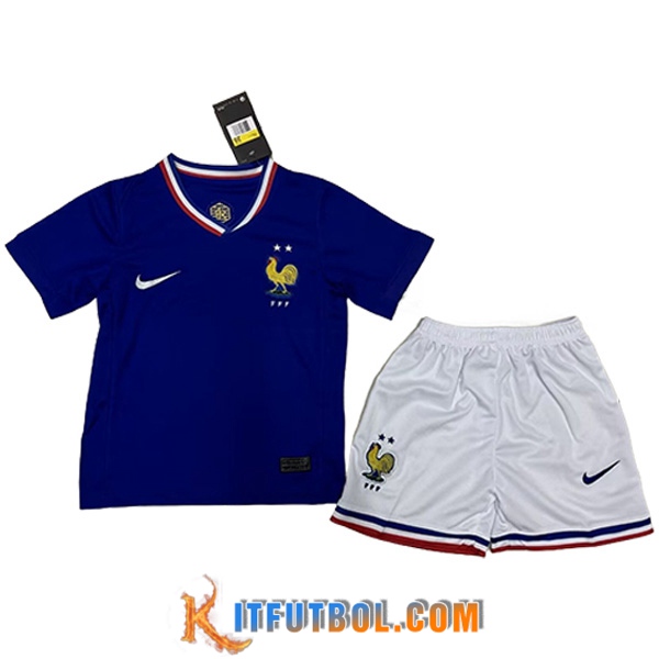 Camisetas De Futbol Francia Ninos Primera 2024/2025