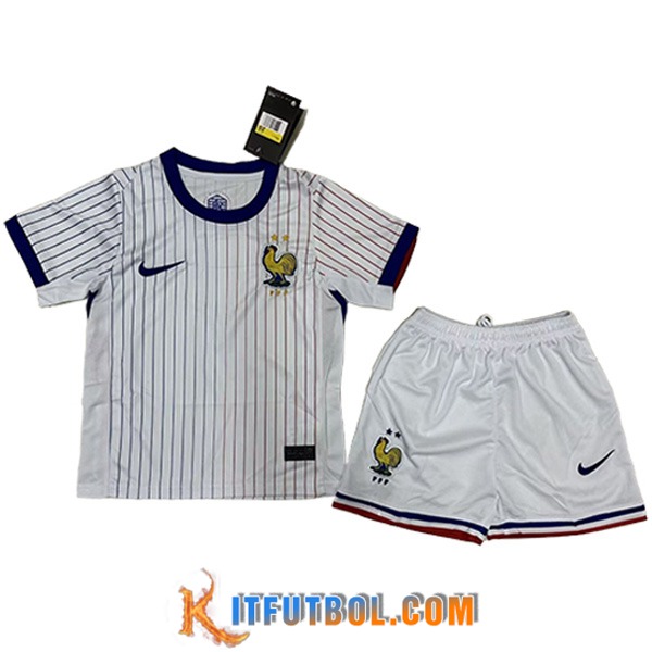 Camisetas De Futbol Francia Ninos Segunda 2024/2025