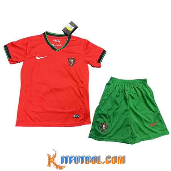 Camisetas De Futbol Portugal Ninos Primera 2024/2025