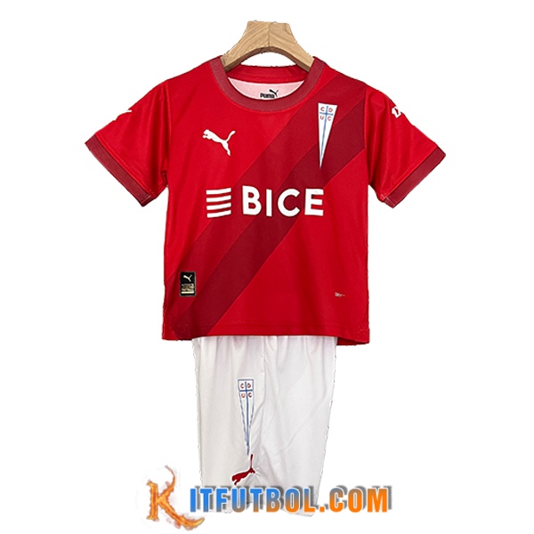 Camisetas De Futbol Deportivo Universidad Catolica Ninos Segunda 2024/2025