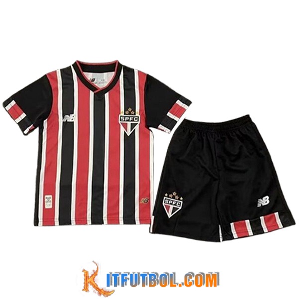 Camisetas De Futbol Sao Paulo FC Ninos Segunda 2024/2025