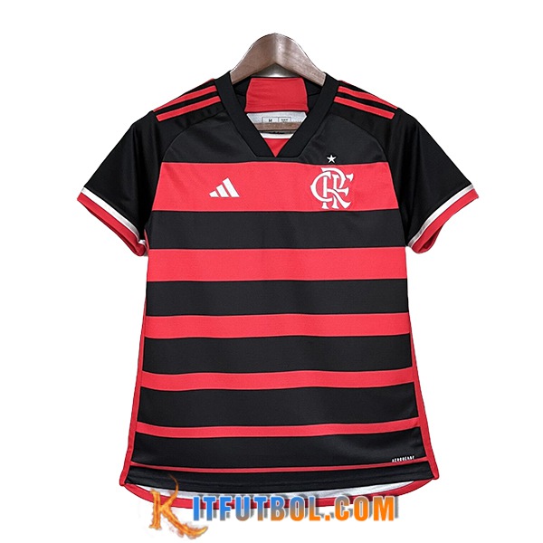 Camisetas De Futbol Flamengo Mujer Primera 2024/2025
