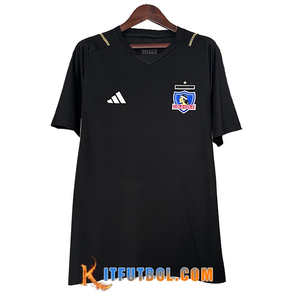 Camiseta Entrenamiento Colo-Colo Negro 2024/2025