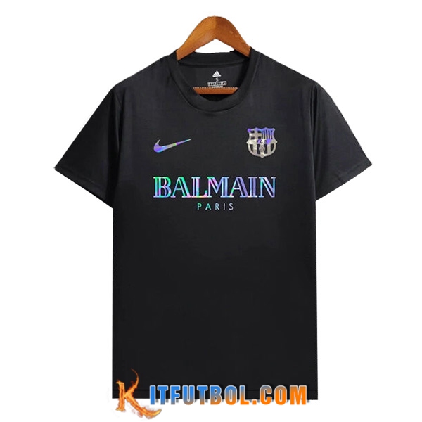 Camiseta Entrenamiento FC Barcelona Negro 2024/2025