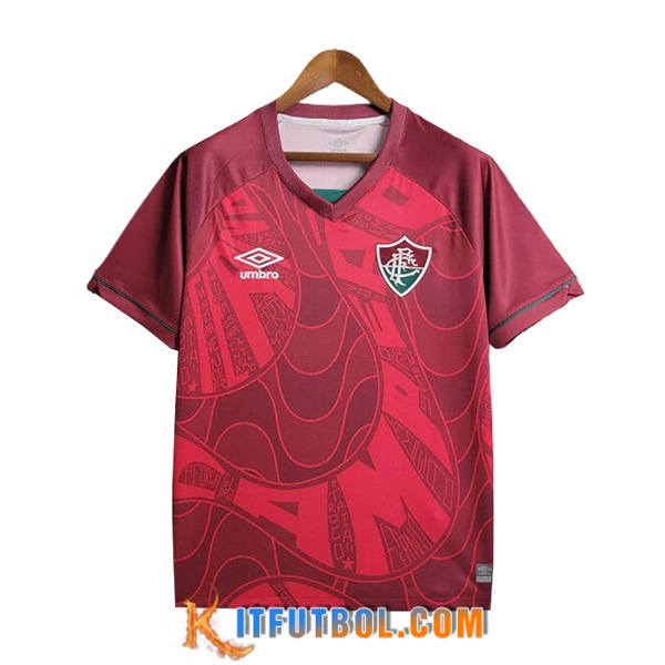 Camiseta Entrenamiento Fluminense Rojo 2024/2025