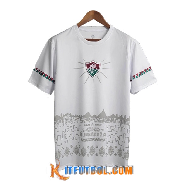 Camiseta Entrenamiento Fluminense Blanco/Gris 2024/2025