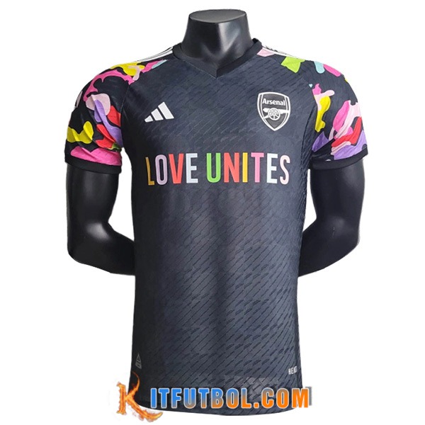 Camiseta Entrenamiento Arsenal Gris Oscuro 2024/2025
