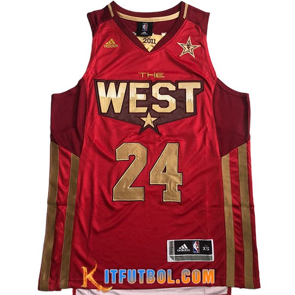 Camisetas De Futbol American All-Star (BRYANT #24) 2024/25 Rojo/Amarillo