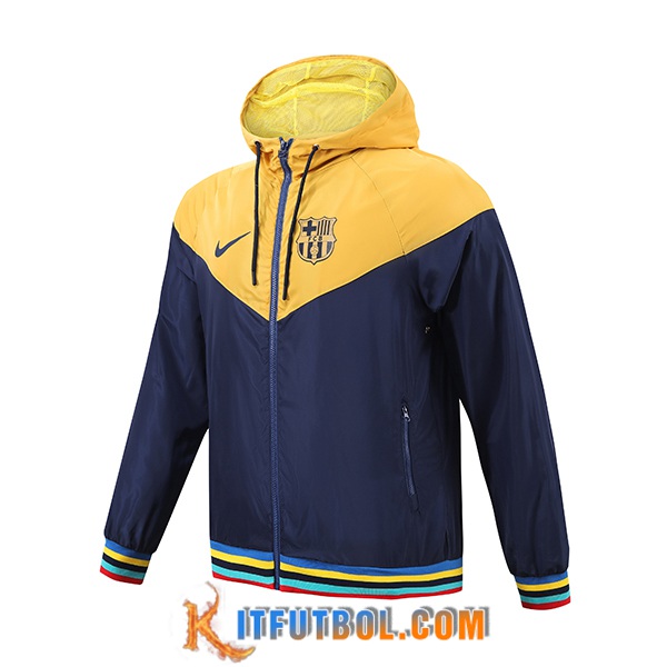 Rompevientos FC Barcelona Amarillo/Azul 2024/2025
