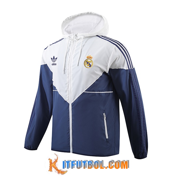 Rompevientos Real Madrid Blanco/Azul 2024/2025